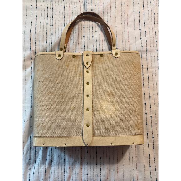 Enid Collins Of Texas Purse Bag Cable Car San Francisco 1960’s Vintage Boho - Picture 2 of 9